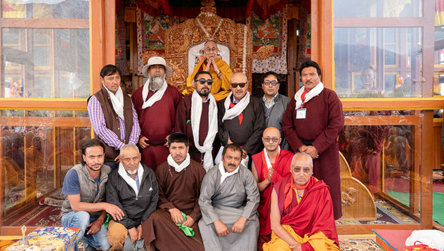 В Занскаре состоялось благословение Авалокитешвары и молебен о долголетии Далай-ламы