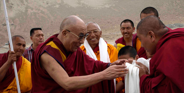 Его Святейшество Далай-лама прибыл в долину Нубра