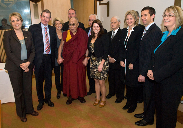 В Канберре Далай-лама встретился с политическими лидерами