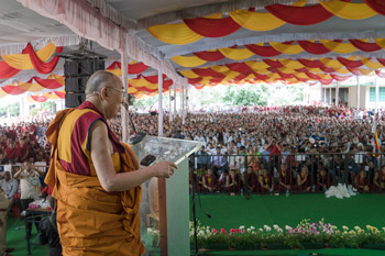 В Мундгоде отпраздновали 81-й день рождения Его Святейшества Далай-ламы