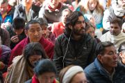 Некоторые из слушателей во время учений Его Святейшества Далай-ламы по текстам Джатак. Дхарамсала, Индия. 12 марта 2017 г. Фото: Тензин Чойджор (офис ЕСДЛ)