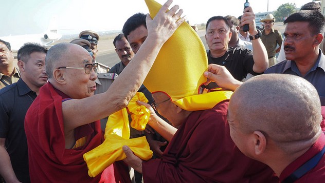 Далай-лама прибыл в Мундгод