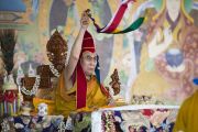 Его Святейшество Далай-лама дарует посвящение Хаягривы в монастыре Сера Чже. Билакуппе, штат Карнатака, Индия. 20 декабря 2017 г. Фото: Лобсанг Церинг.